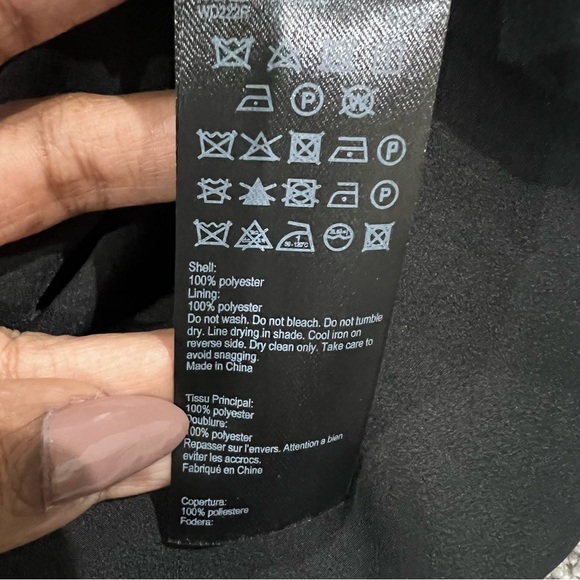 All Saints Hali Zephyr Tiger Animal Print Chiffon Fitted Mini Dress Women's US 6 - Picture 4 of 9